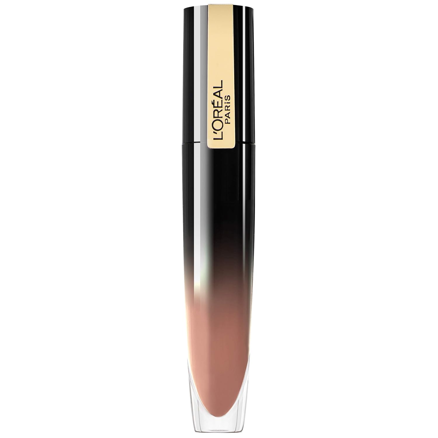 L'Oreal Paris Brilliant Signature Shiny Lip Stain Lipstick, Be Determined 0.21 Fl Oz.
