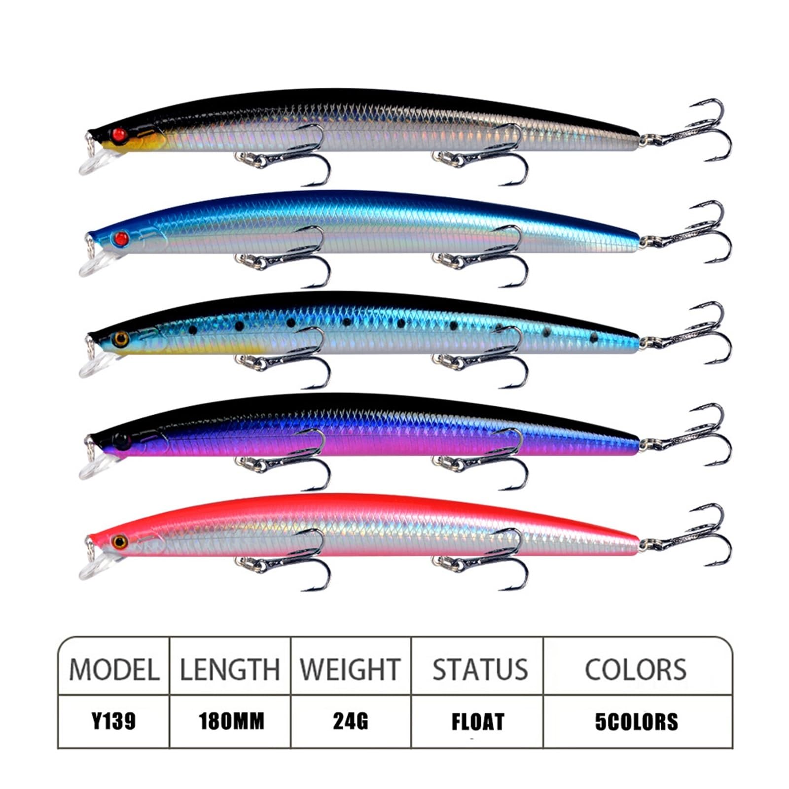 Pêche lot de 9 leurres carnassiers in box - Sport & Plein air