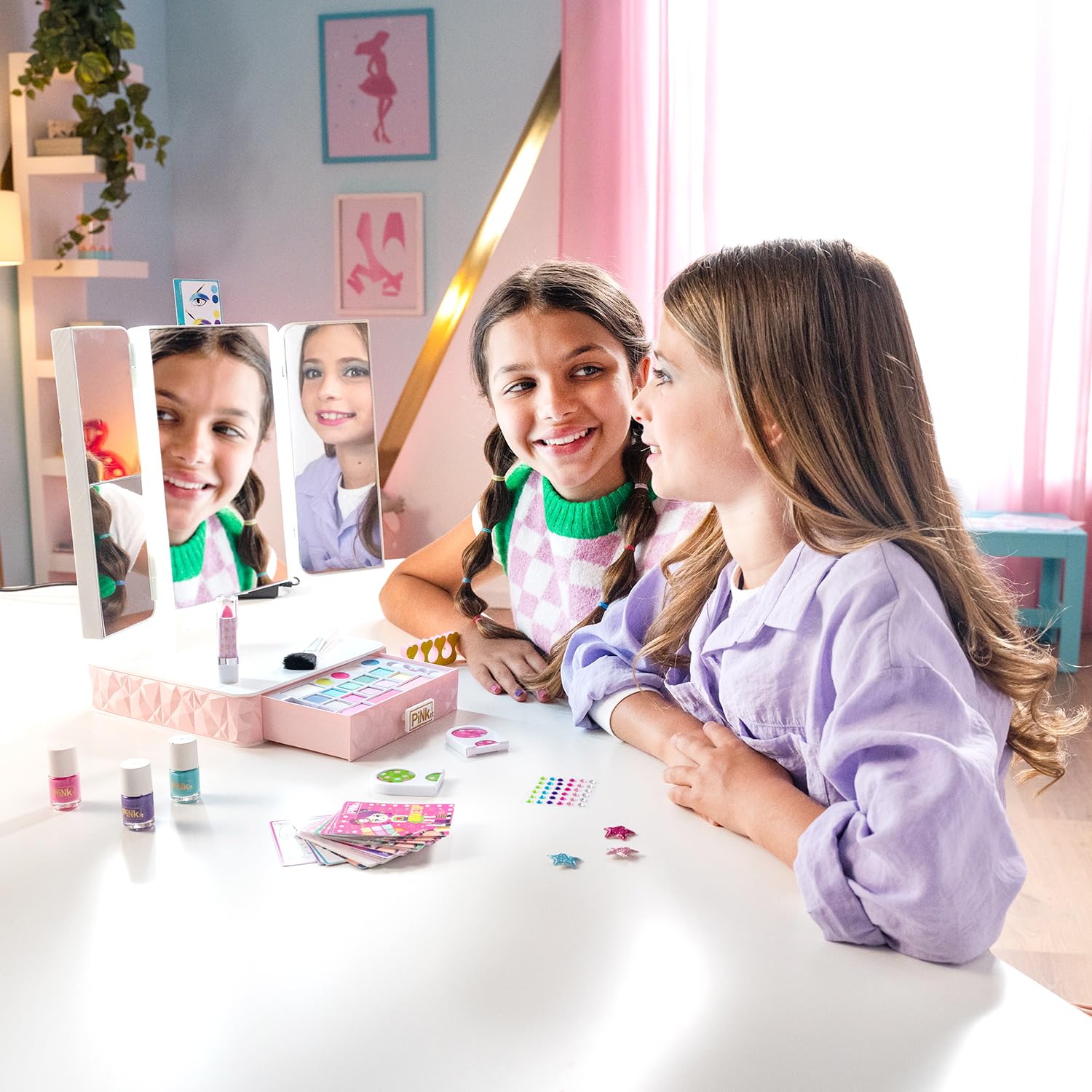 Smart Vanity, 1 Specchiera Interattiva con Trucchi
