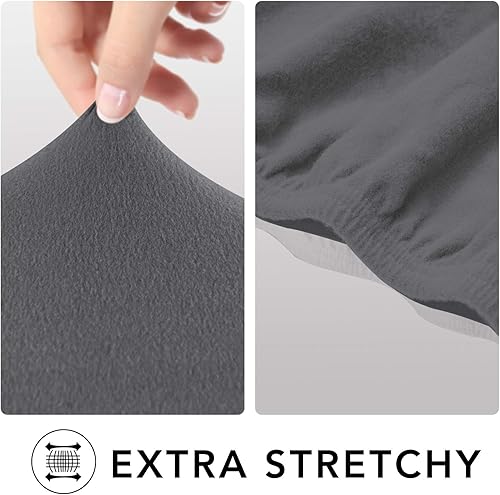 Miniatura 4 de PureFit - Funda de elastano súper elástica para sofá, silla, antideslizante, cubierta protectora suave para sofá y sillón, lavable, con espuma