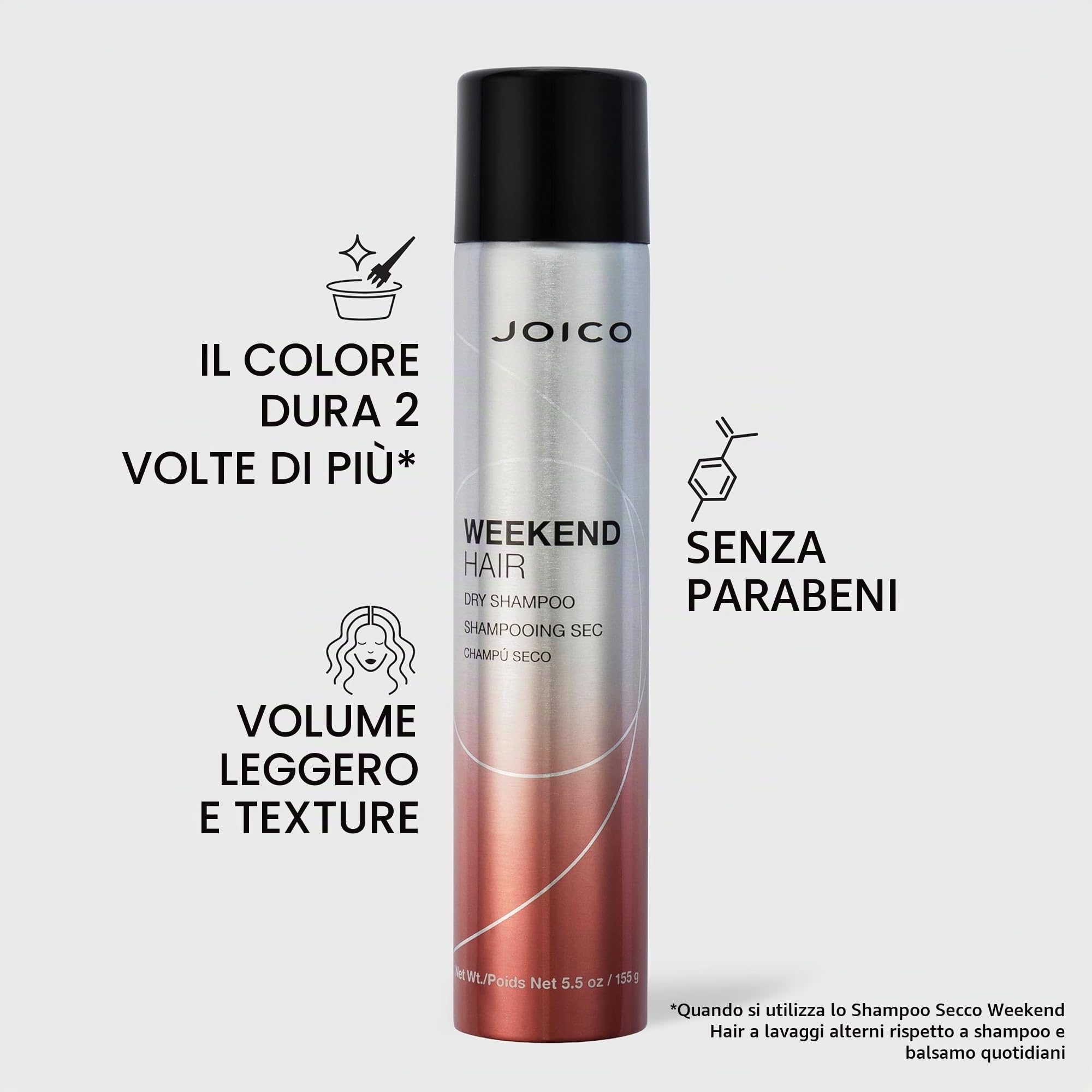 Joico Droogshampoo Style & Finish Weekend Hair Dry Shampoo