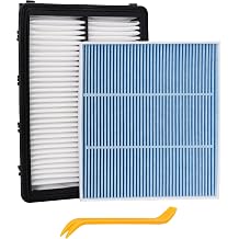 Engine Air Filter&Cabin Air Filter Combo Pack-Compatible with Kia Sorento L4-2.0L 2016-2018;L4-2.4L 2016-2020;V6-3.3L 2016-2020-CF12161&CA11943