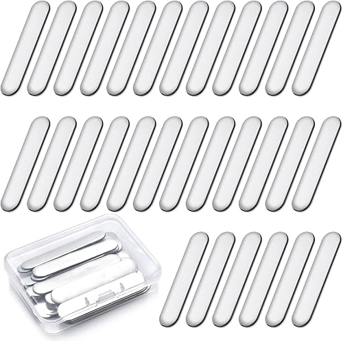 Miniatura 3 de 30 piezas de cinta de plomo, cinta de plomo adhesiva de 3 g para pelotas de pickleball, tenis, palos de golf, ajusta la cinta de plomo para palas y