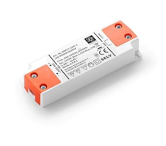 LIGHTEU, Transformer LED Power Supply - 15W, 12V DC, 1.25A - Constant Voltage for Strip Lights and G4, MR11, MR16 Light Bulbs