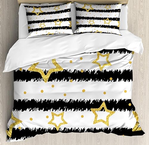 Miniatura 254 de Ambesonne Juego de funda de edredón de baloncesto, silueta de jugador de baloncesto, promoción de campeonato de competencia de atleta, juego de ropa