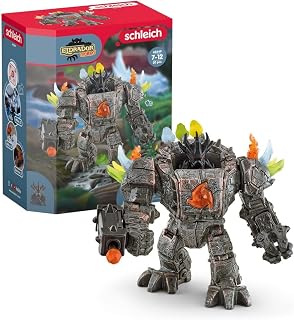 Schleich Eldrador - 20Pc Master Robot With Mini Creature - Kids 7+ | 42549 | Monster Figurine, Battle Creature Toy for Boys 7+, Fantasy Beast, Action Figure Gifts, Screen-Free Imaginative Pretend Play