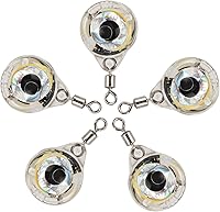 Vista 9 de Dr.Fish - Luz de LED señuelo para peces de agua salada y agua dulce. Señuelo de pesca surtido para atraer fletán, róbalo. Para pesca desde la orilla