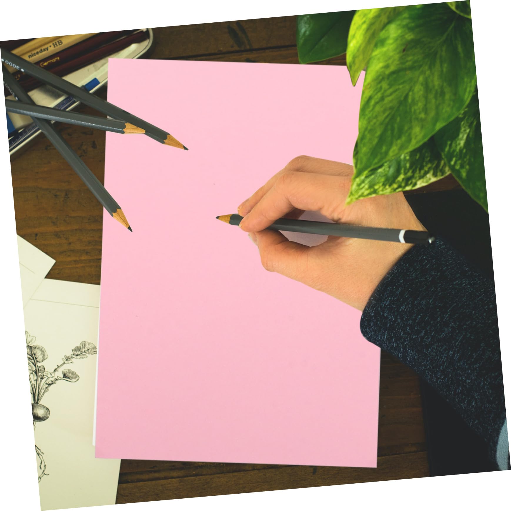 NUOBESTY 100blätter Bastelpapiere aus Hochwertigem Papier Blankopapier für Diy-projekte Origamipapier zum Gestalten für Kreative Bastelbedarf