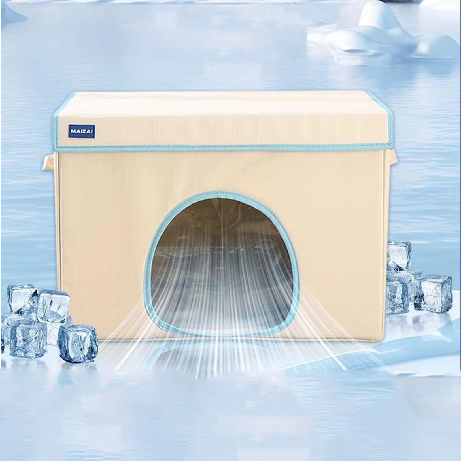 Amazon | ペットひんやりハウス 犬 猫 夏用 クールハウス 冷感ハウス