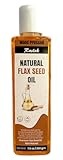 Raslok Pure Natural Flax Seed Oil | Wood Pressed (3.52, Ounces)