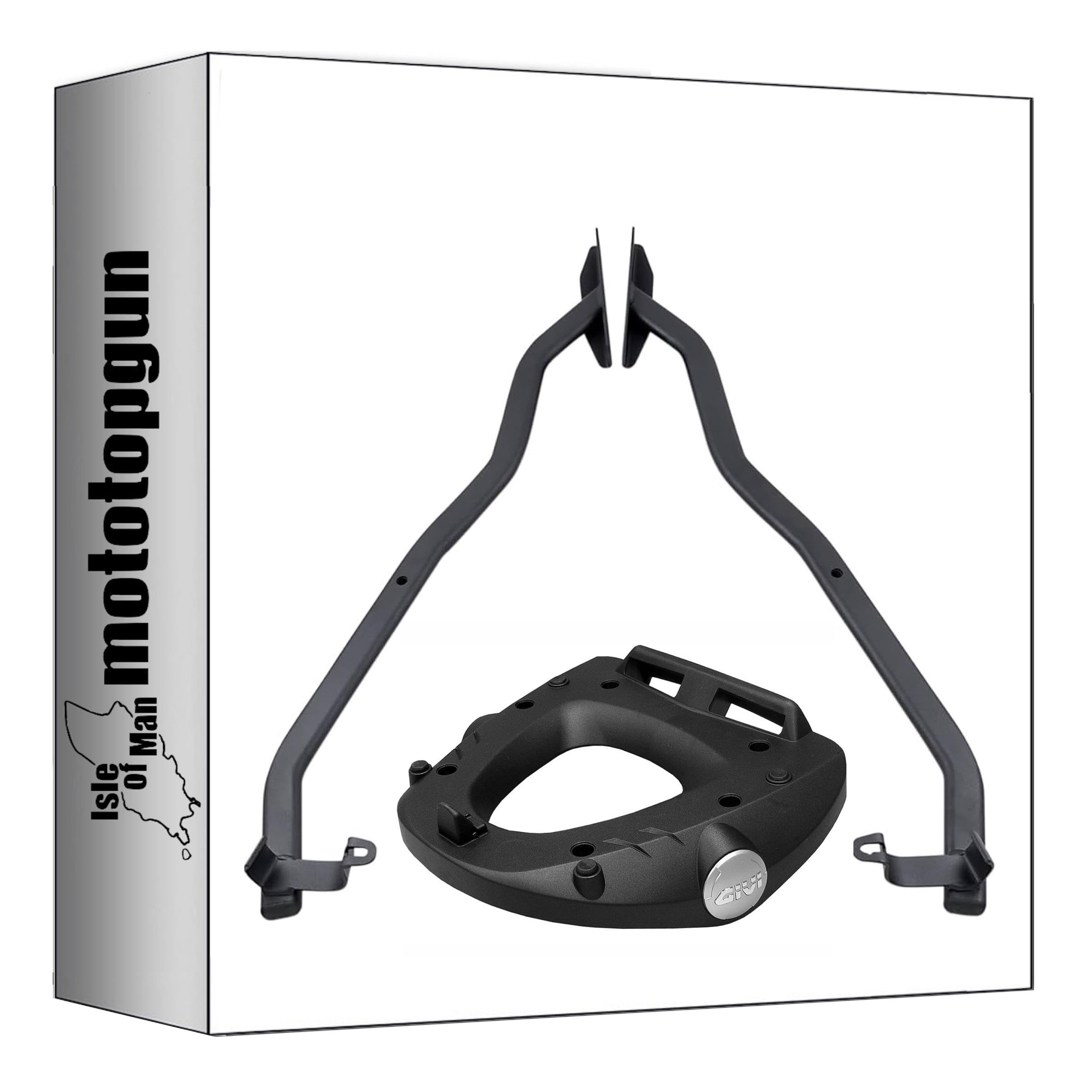 Support top case Givi 2132FZ M5M : fixez votre bagage Monolock sur MT-09