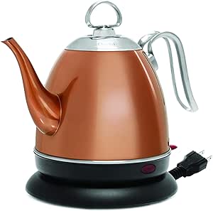 Amazon.com: Chantal Mia Electric Kettle, 32 oz (Copper): Home & Kitchen