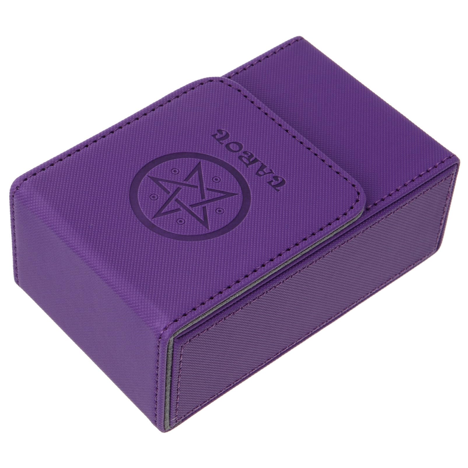 Custodia per Carte dei Tarocchi Portatile con Coperchio Magnetico