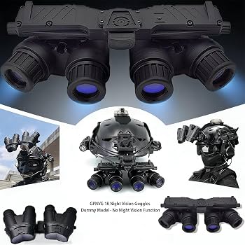 Amazon.com: GPNVG 18 Dummy Model, Night Vision Goggles Prop, Black