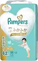 Pampers たっちパンツ M サイズ　62枚✖️12パック➕52枚 パンパース おむつ パンツ たっち Mサイズ（6～12kg）1パック