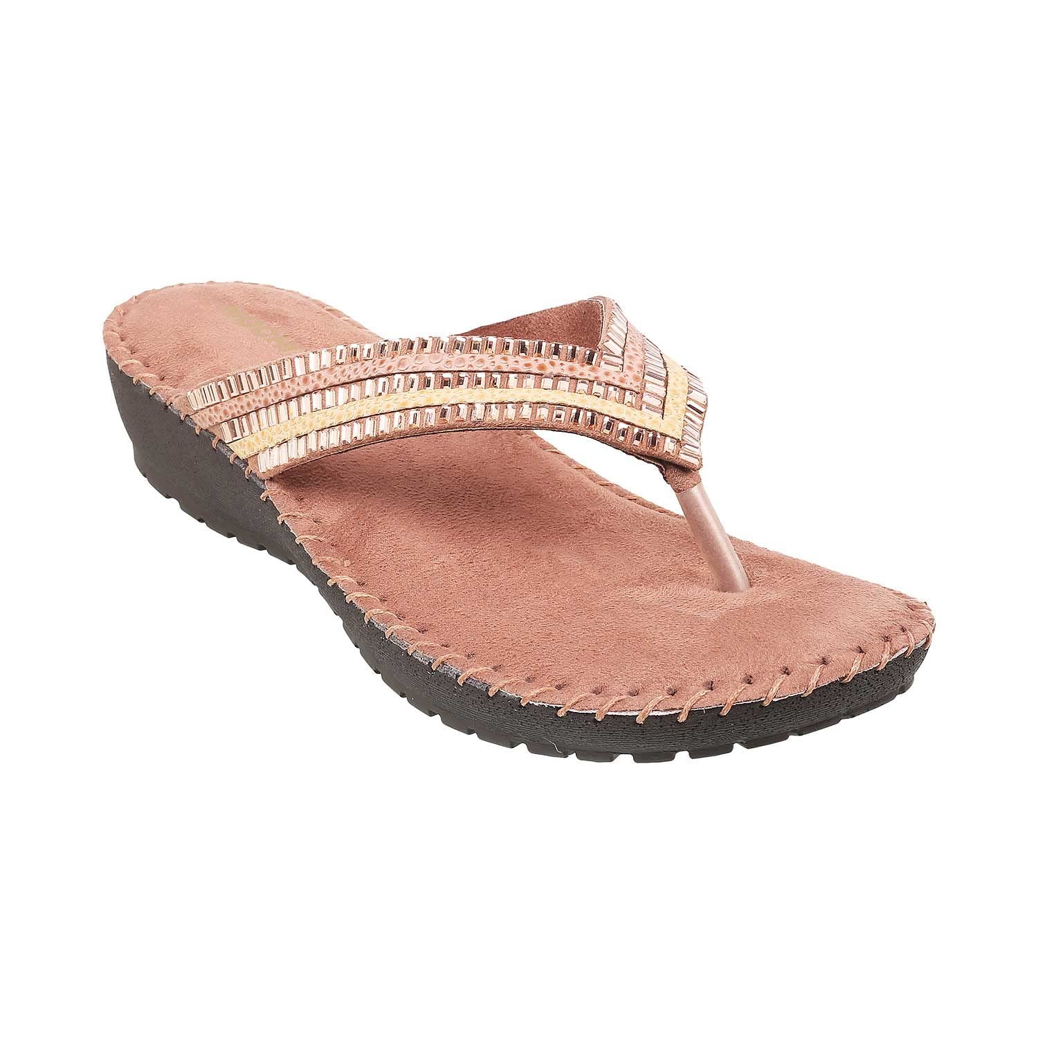 Mochi Womens Synthetic Rose Gold Slippers (Size (5 UK (38 EU)) (B0B51LV6GN) Amazon Price History, Amazon Price Tracker