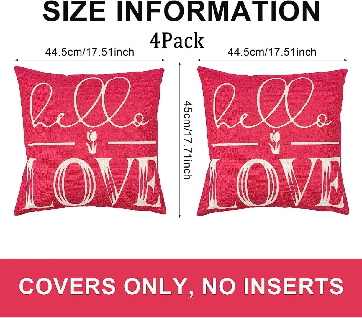 Cuscino per Divano 75x75cm/29x29in 4 Pack Fodere per Cuscini Impermeabili Fiori Fodera per Cuscino Decorativo Copricuscini in Lino per Divano Casa Esterni Interni Fodere Cuscino Esterno ZC-239