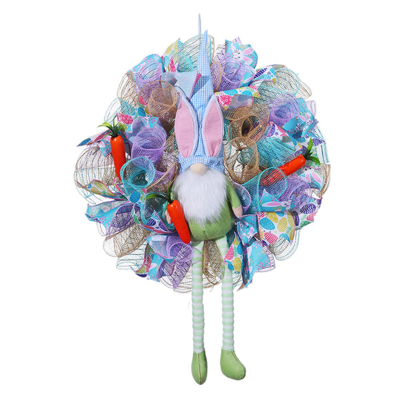 Tsophreniq Wreath Garlands Colorful Charm Pendant Ornament Supplies for Holiday New Year Birthday Party Decor Easter Wreath