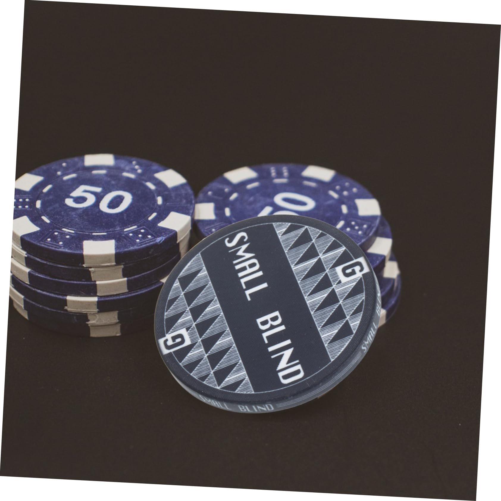 SUPVOX Ceramic Poker Poker Dealer Poker Game Tokens Poker Blind Chips Poker Accessories