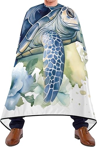 Miniatura 2 de Capa de corte de pelo de aviones y nubes, capas de corte de pelo para adultos, capas de peluquería para mujeres