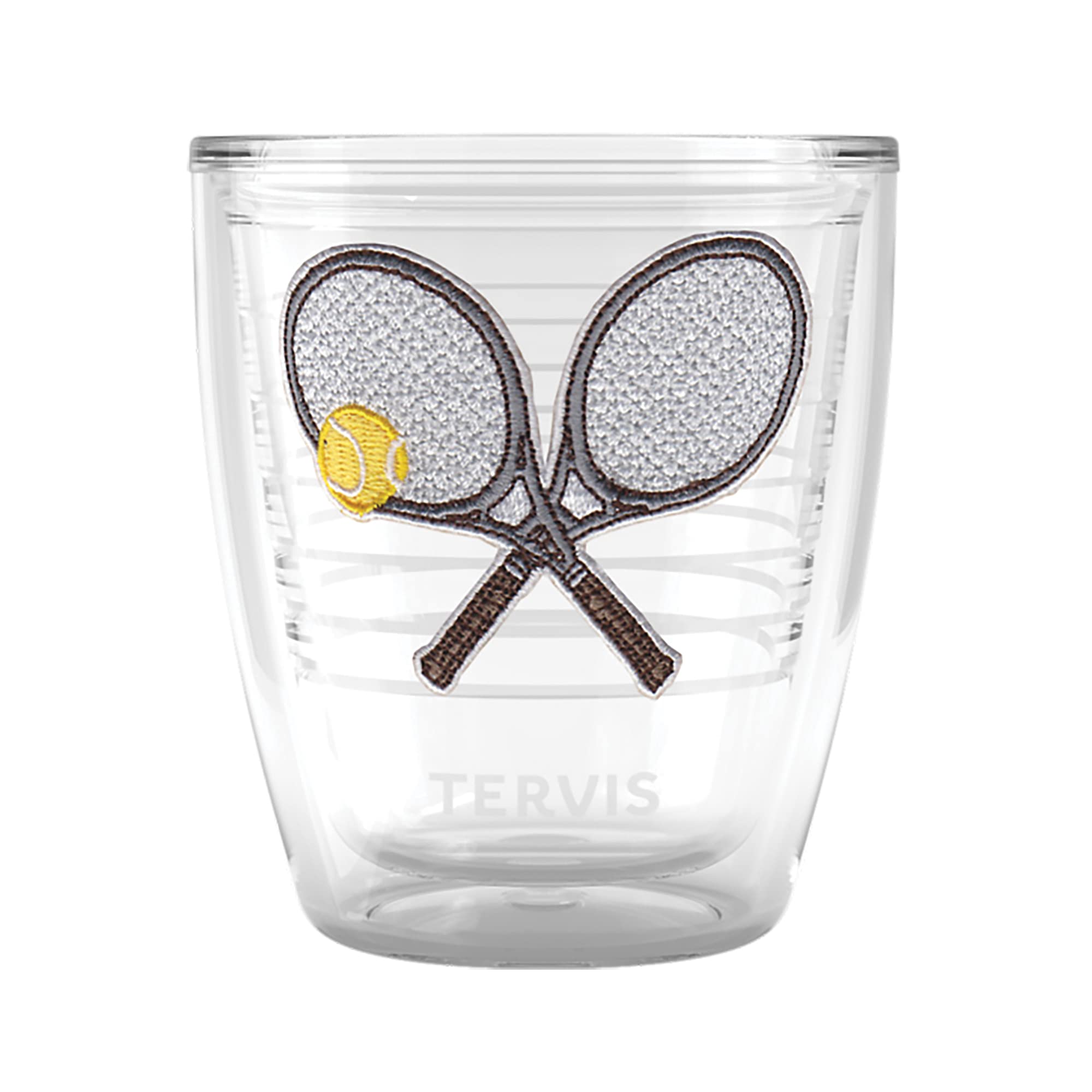 Gobelet isotherme Tervis Clay Court de 591 ml avec double paroi et poignée marron