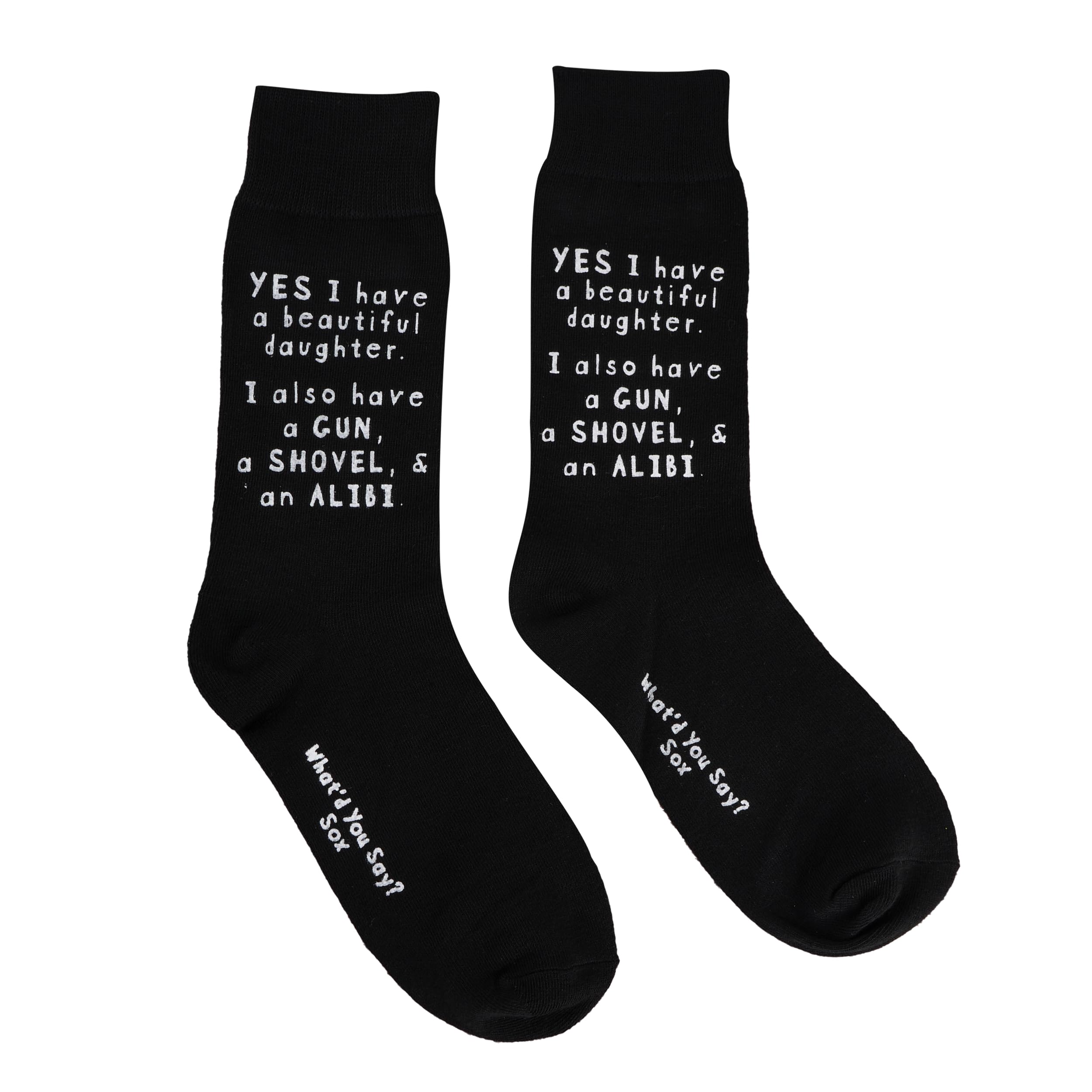 Trendy Zone 21 Novelty Funny Quote Crew Socks, Anti-Wicking Moisture Control, Unisex, One Size Fits Most, Funky, Goofy, Silly