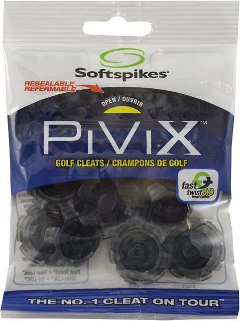 SOFTSPIKES Pivix Cleat (FTS 3.0) Clamshell of 1 set