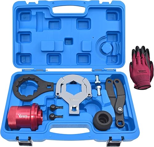 Yuesstloo Kit de Herramientas Instalador Removedor de Diferencial de Eje Motriz Trasero, Compatible con BMW E70 E90 E91 E92 X3 X5 X6 RWD 4WD,