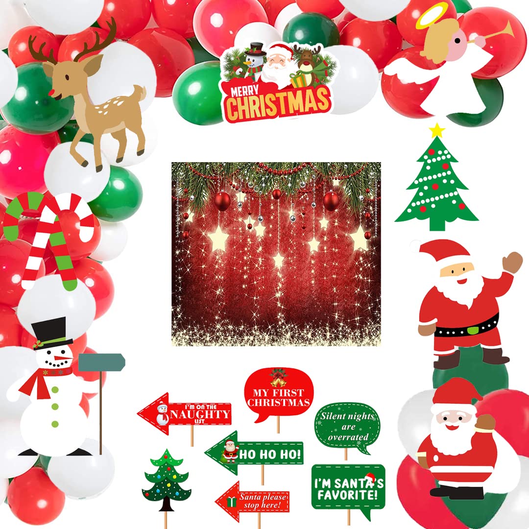 THEME MY PARTY CHRISTMAS PARTY COMPLETE SET FOR DECOARTIONS
