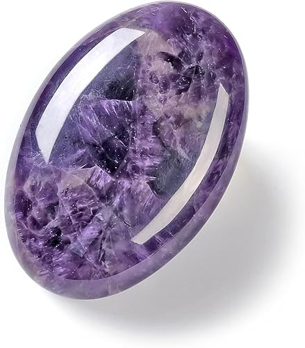 Cristales de amatista grandes, piedras preciosas de palmera pulidas, cristales curativos gruesos y naturales para reiki, piedra de preocupación para