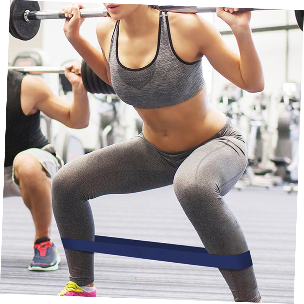 ibasenice Banda Elástica para Pilates Dominadas Entrenamiento Gimnasio Correas Bandas De Resistencia Elásticas Banda De Tracción Cinturón De Resistencia para Ejercicios Correa De