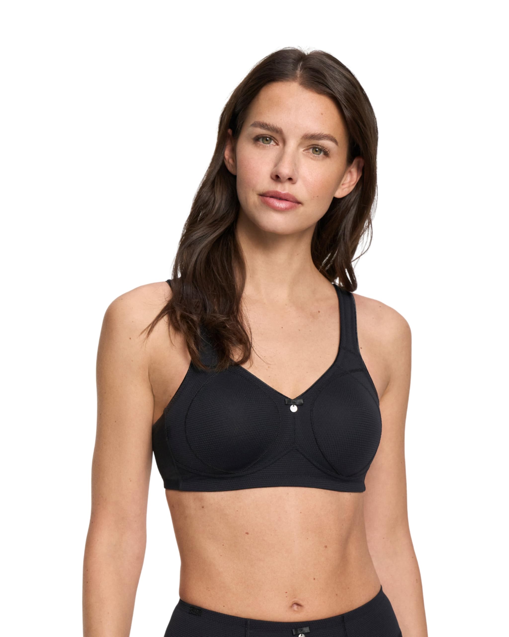 SUSA BH Damen ohne Bügel mit Soft-Touch-Unterbrustband - Capri 8107 - Gemoldete Cups mit Stützblenden & verstellbaren Träger - Glattes, leichtes Material - Bequemer T Shirt BH,