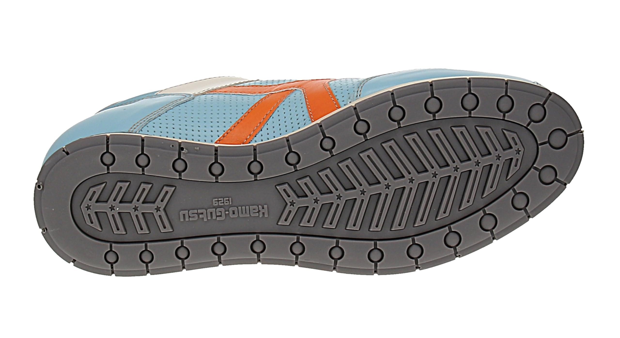 Kamo-Gutsu Tifo-044 - Herren Schuhe Sneaker - Cielo-Arancio