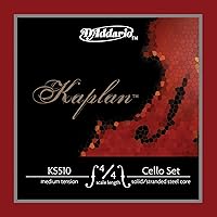 Vista 13 de D'Addario Kaplan - Cuerda única para violonchelo A - KS511 4/4M - Cuerdas para violonchelo - Escala 4/4, tensión media