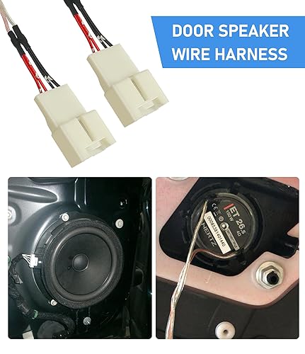 Miniatura 7 de Reemplazo del arnés de cableado del altavoz de la puerta del automóvil para Ford F150 Escape Focus Mustang Mazda 2 3 6 CX5 Lincon Aftermarket