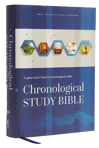 NIV, Chronological Study Bible, Hardcover, Comfort Print: Holy Bible, New International Version - Hardcover