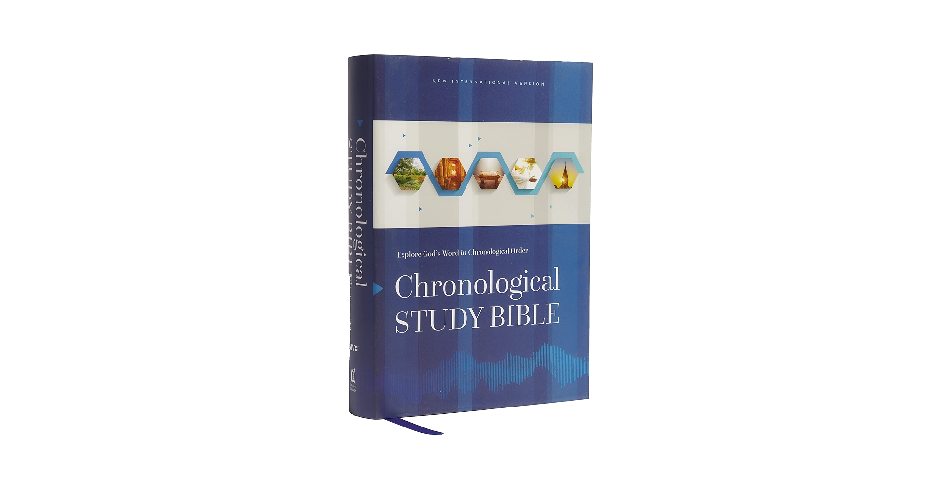 洋書 CHRONOLOGICAL BIBLE NIV Chronological Study Bible, Hardcover: 9780785239529