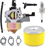Carburetor Kit for Honda GX240 & GX270 w/Air Filter & Spark Plug – Replaces Honda 16100-ZE2-W71/16100-ZH9-W21 – Pre-Tuned, Wet-Flow Tested – Fits 8HP/9HP Engines