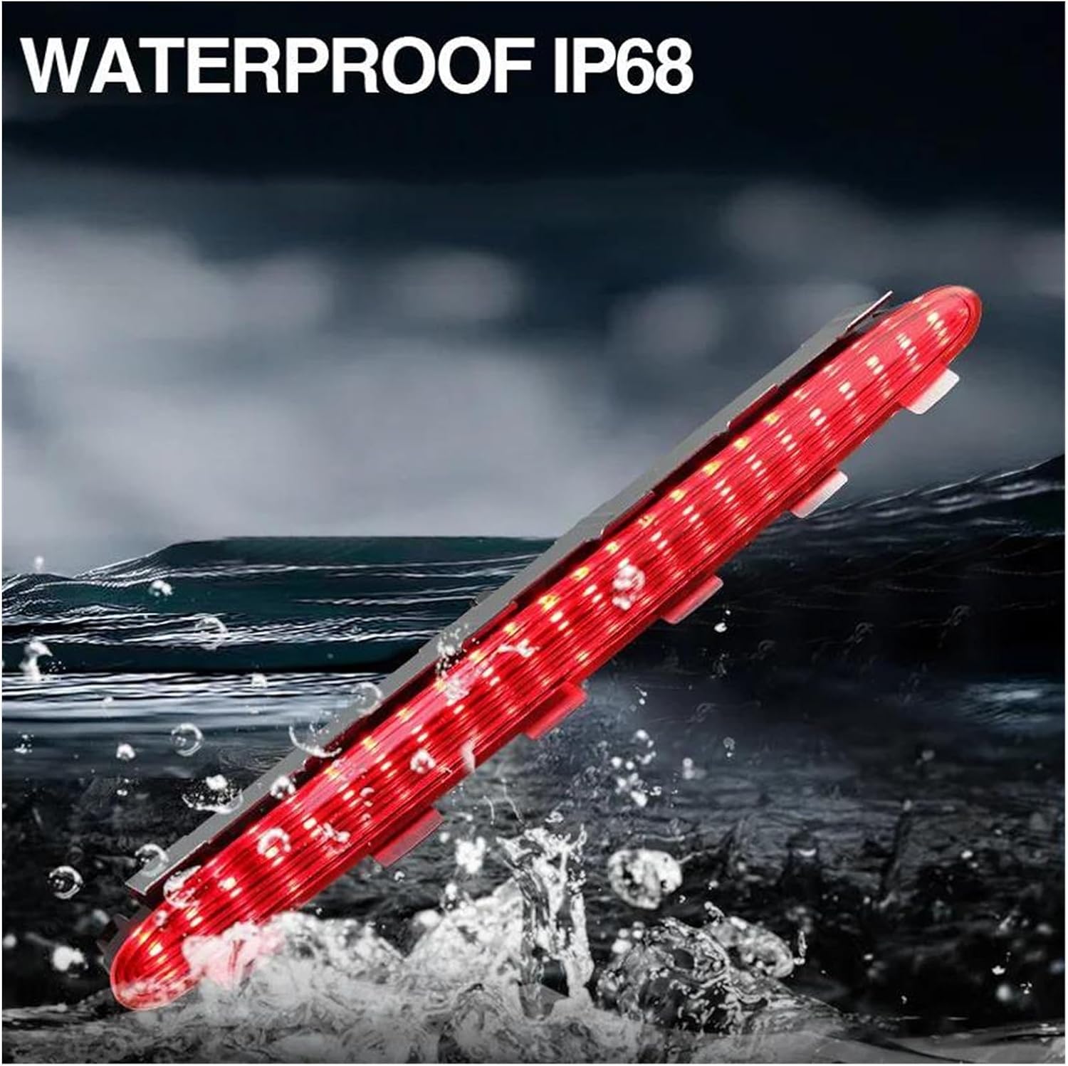 High Level Brake Light 1x Led For Jeep For Wrangler For TJ 1997-2006 ULJ 2004-2006 High Level Stop Tail Lamp DOT SAE CE 55055280AB image 5