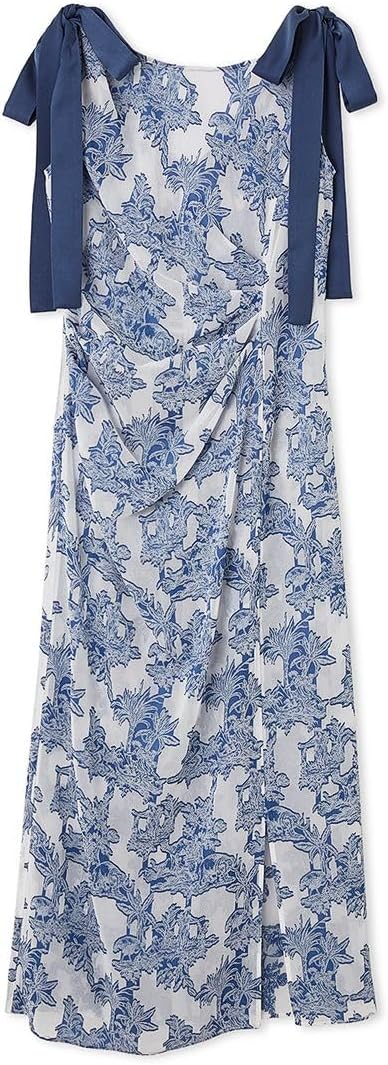 FRAY I.D 2wayショルダーリボンシアージャガードドレス YELLOW Amazon.co.jp: [フレイ アイディー] 2WAYショルダーリボン