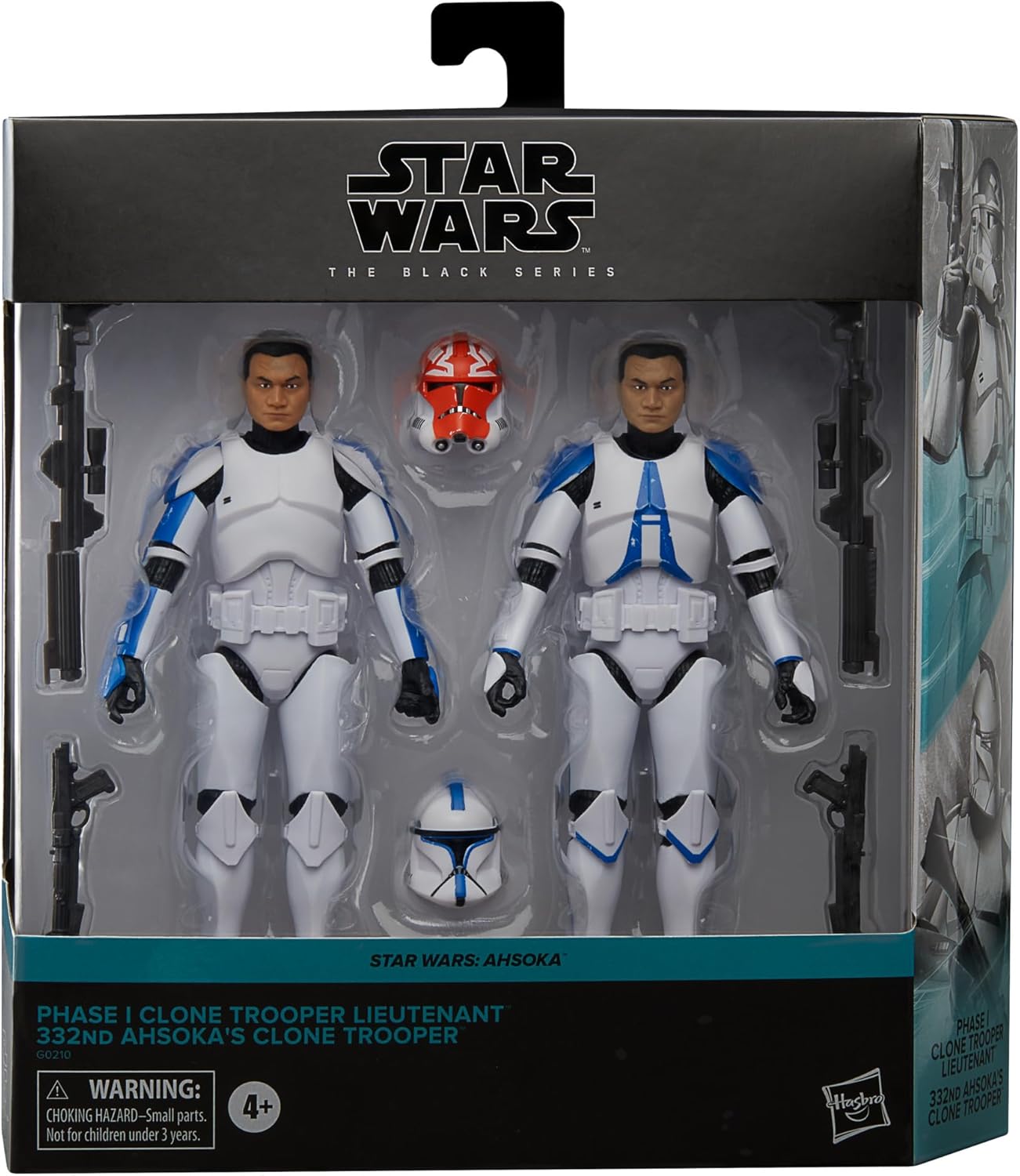 Star Wars The Black Series Phase I Clone Trooper Lieutenant & 332nd Ahsoka’s Clone Trooper 15-cm Action Figures - Image 2