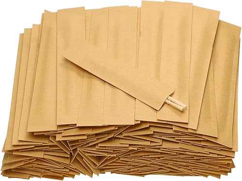 ONLKXY - 200 pares (400 piezas) palillo de dientes de bambú natural para restaurante hotel vajilla decoración herramientas