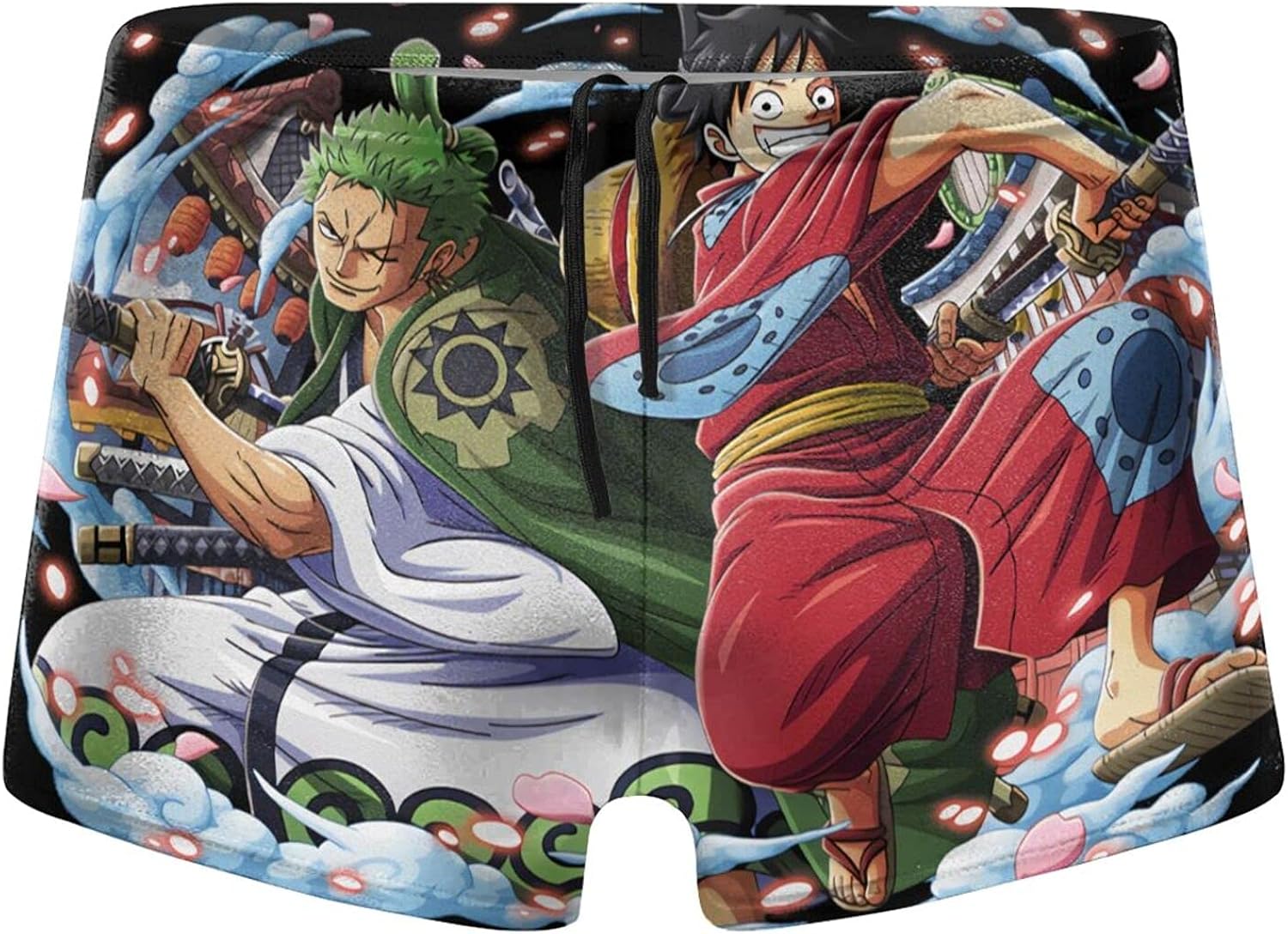 APhidias One Piece Monkey D. Luffy Men's Boxer Swimwear Soft Swim