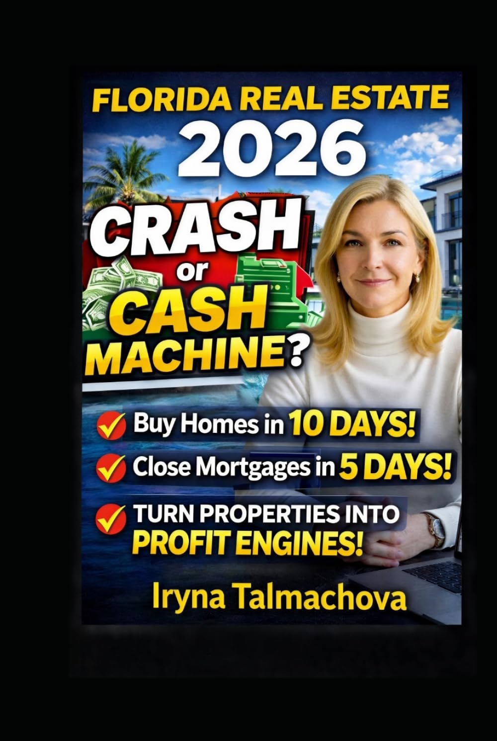 Florida Real Estate 2026: Crash or Cash Machine?: How to Buy Homes in 10 Days, Close Mortgages in 5 Days, and Turn Florida Properties Into Profit Engines