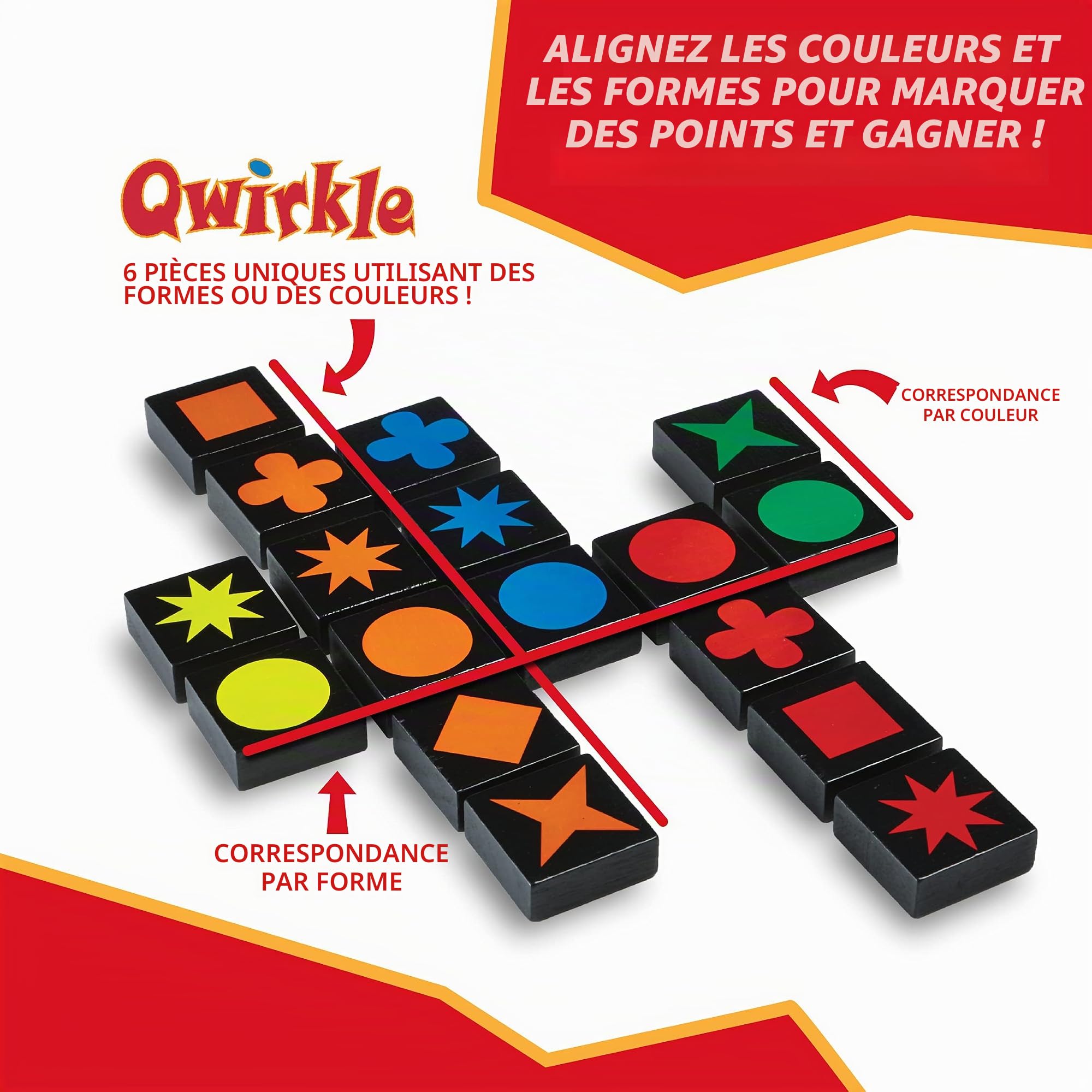 Jeu de société - Qwirkle Game