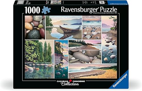 Miniatura 8 de Ravensburger Colección Canadiense 17469 - Rompecabezas de 1000 piezas para adultos - Cada pieza es única la tecnología Softclick significa que las