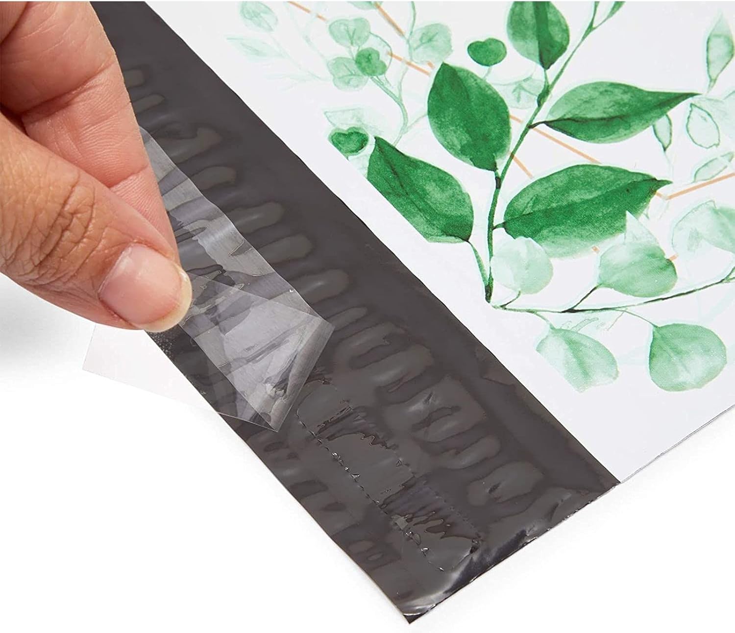 100 Pack Thank You Poly Mailers, 10x13 Floral Packaging Bags for Shipping : Office Products