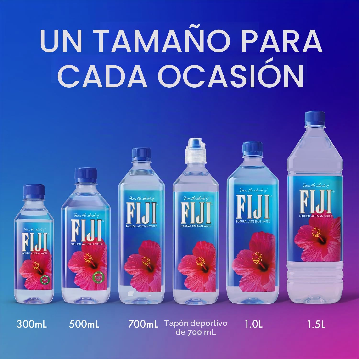 FIJI Agua Natural Artesana Envasada 330ml / 11.15 Onzas Líquidas (Paquete de 24) - 100% Natural Electrolitos - NUEVO