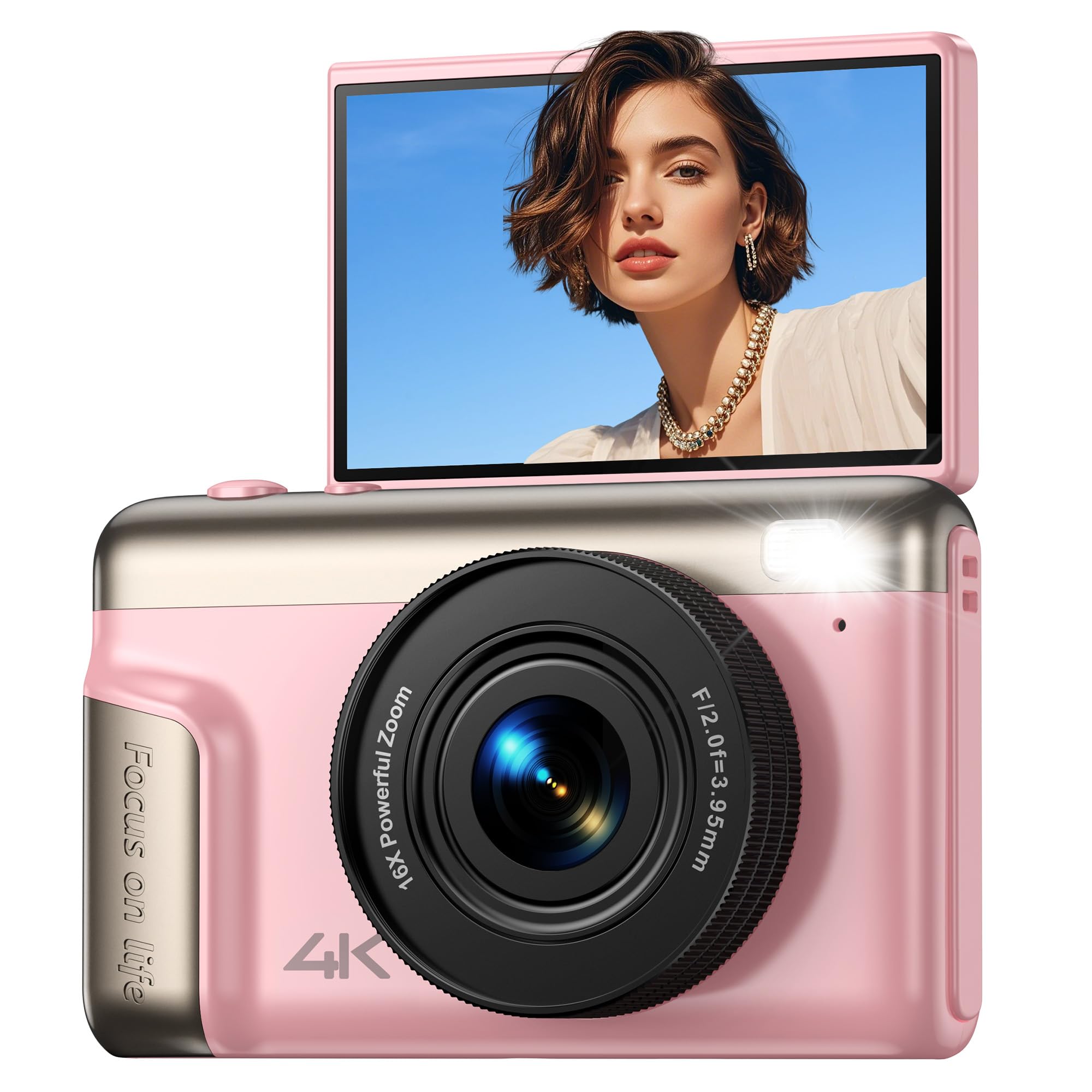 Digitalkamera 4K Fotokamera 64MP