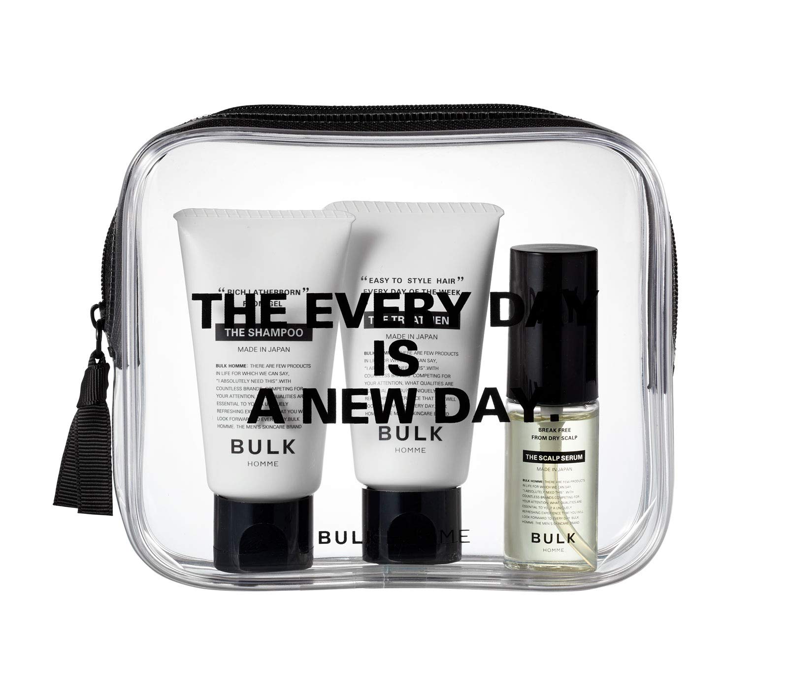 バルクオム トラベルセット ヘアケア 5日分